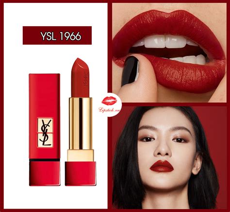 son ysl phiên bản giới hạn|Son YSL Màu 1966 Rouge Libre The Slim Matte Limited 2024.